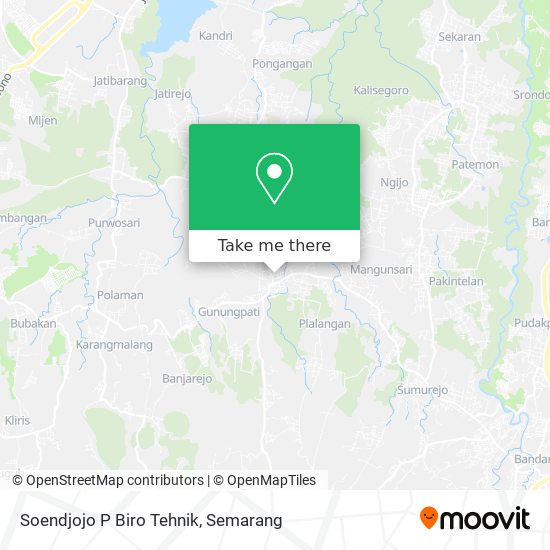 Soendjojo P Biro Tehnik map