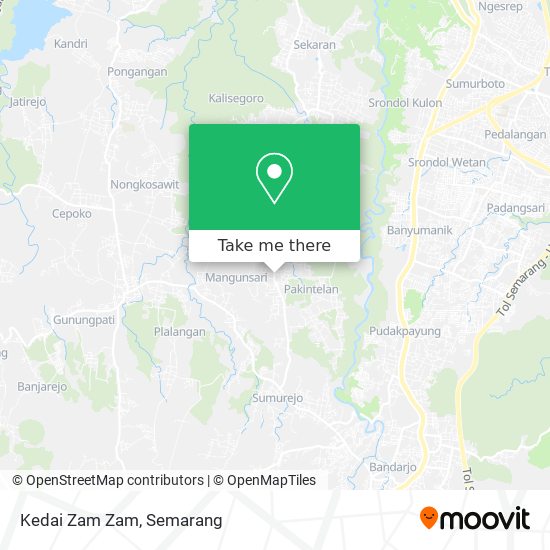 Kedai Zam Zam map