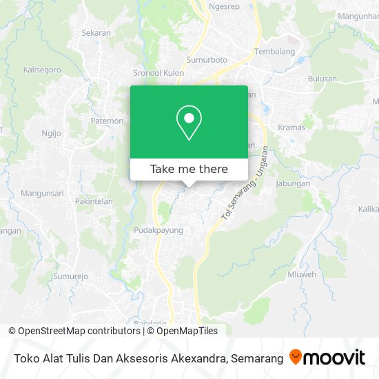 Toko Alat Tulis Dan Aksesoris Akexandra map