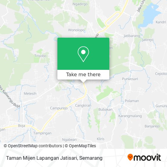 Taman Mijen Lapangan Jatisari map