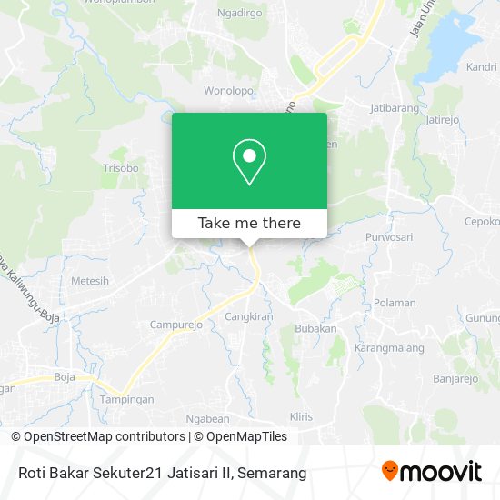 Roti Bakar Sekuter21 Jatisari II map