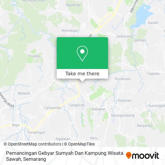 Pemancingan Gebyar Sumyah Dan Kampung Wisata Sawah map