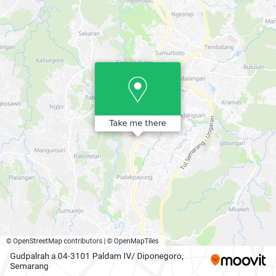 Gudpalrah a 04-3101 Paldam IV/ Diponegoro map