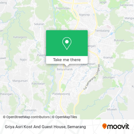 Griya Asri Kost And Guest House map