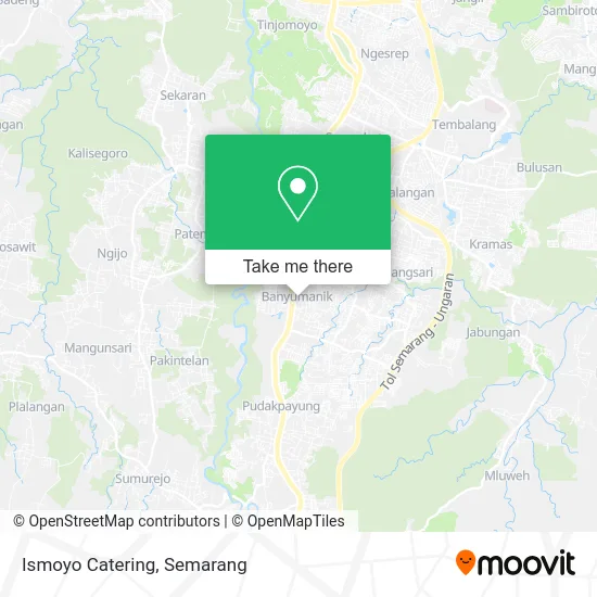 Ismoyo Catering map