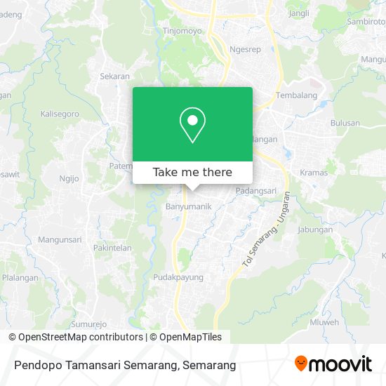 Pendopo Tamansari Semarang map
