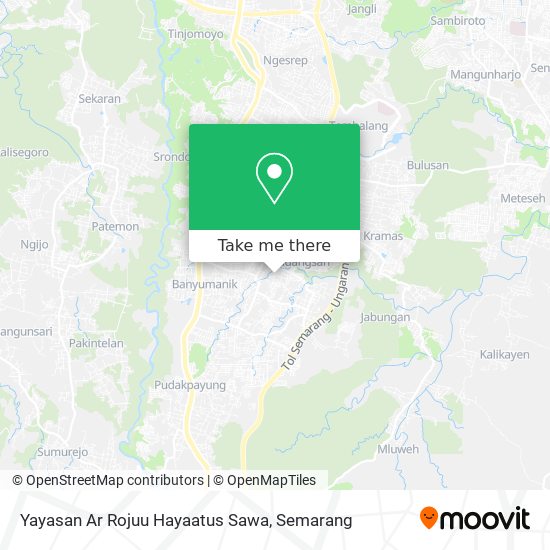 Yayasan Ar Rojuu Hayaatus Sawa map