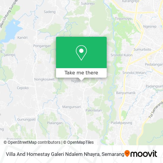 Villa And Homestay Galeri Ndalem Nhayra map