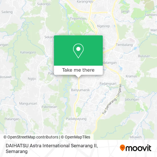 DAIHATSU Astra International Semarang II map