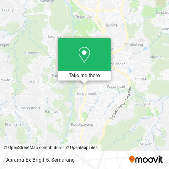 Asrama Ex Brigif 5 map