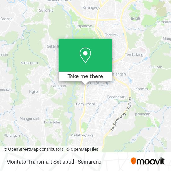 Montato-Transmart Setiabudi map