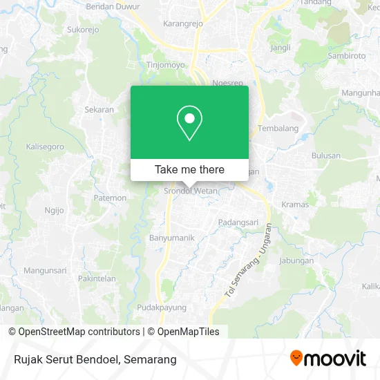 Rujak Serut Bendoel map