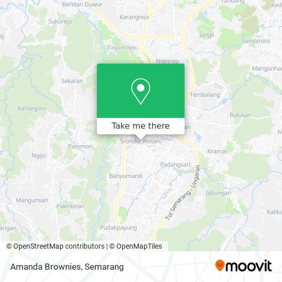 Amanda Brownies map