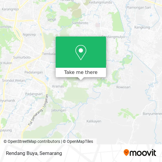 Rendang Buya map