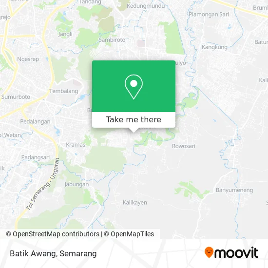 Batik Awang map