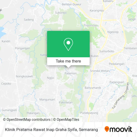 Klinik Pratama Rawat Inap Graha Syifa map