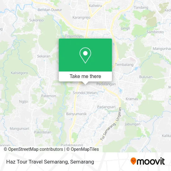 Haz Tour Travel Semarang map
