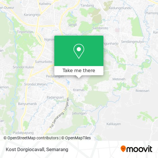 Kost Dorgiocavall map