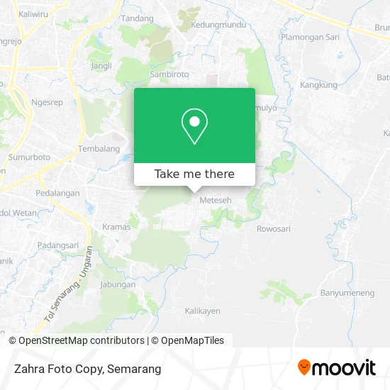 Zahra Foto Copy map