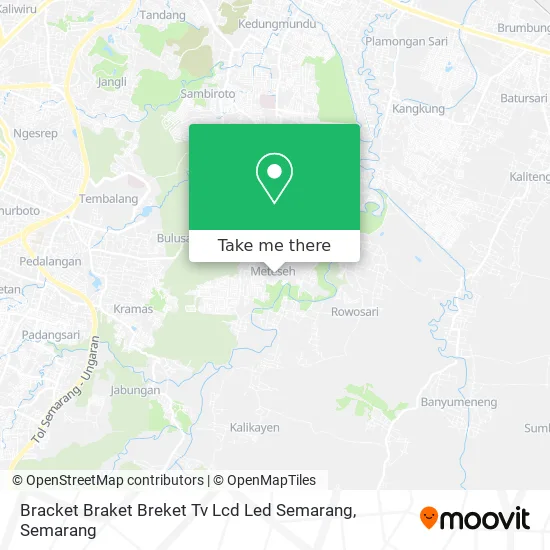 Bracket Braket Breket Tv Lcd Led Semarang map