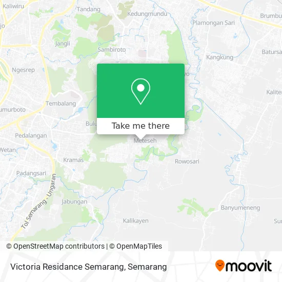 Victoria Residance Semarang map