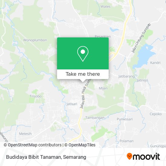 Budidaya Bibit Tanaman map