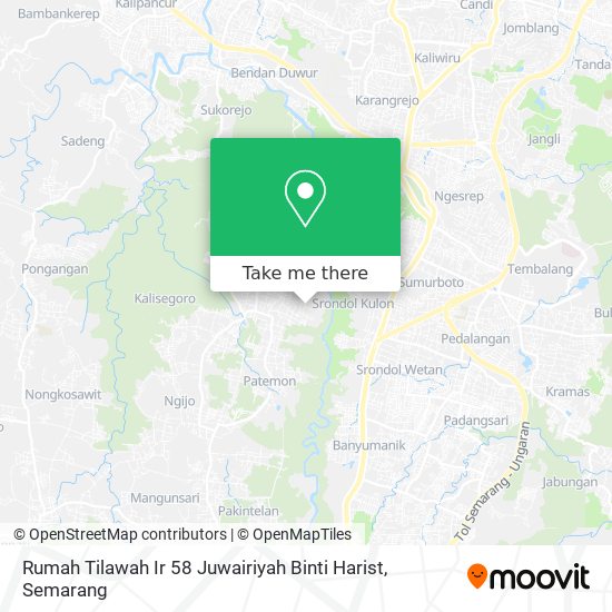 Rumah Tilawah Ir 58 Juwairiyah Binti Harist map