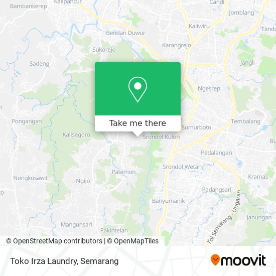 Toko Irza Laundry map