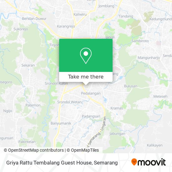 Griya Rattu Tembalang Guest House map