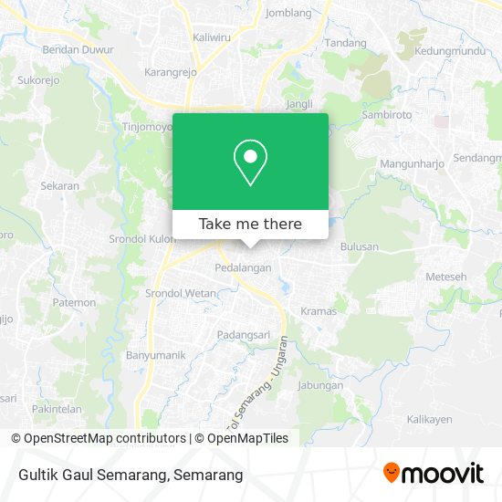 Gultik Gaul Semarang map