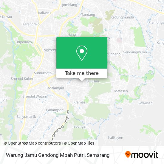 Warung Jamu Gendong Mbah Putri map