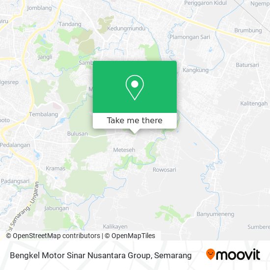 Bengkel Motor Sinar Nusantara Group map