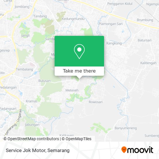 Service Jok Motor map