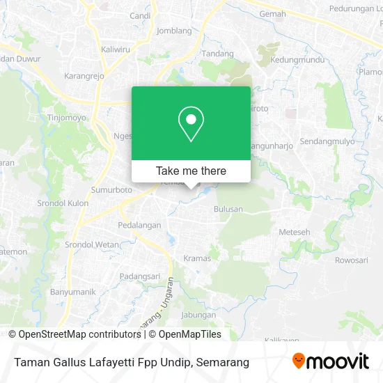Taman Gallus Lafayetti Fpp Undip map