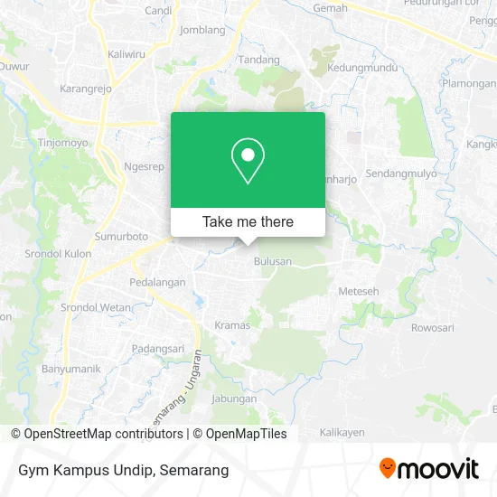 Gym Kampus Undip map