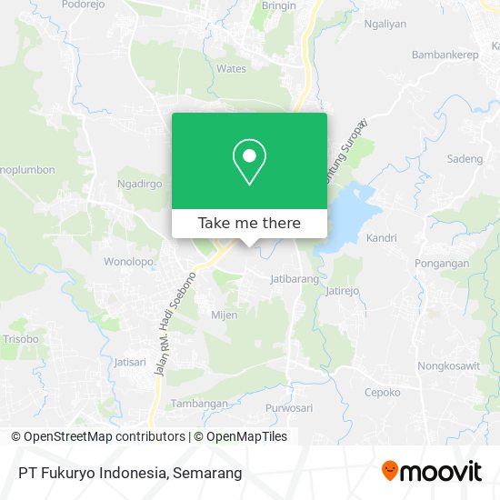 PT Fukuryo Indonesia map