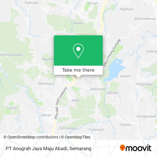 PT Anugrah Jaya Maju Abadi map