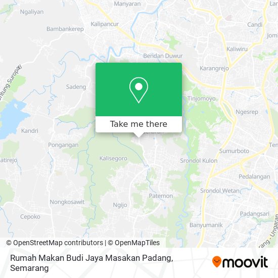 Rumah Makan Budi Jaya Masakan Padang map