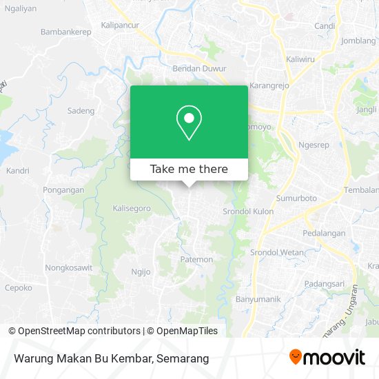 Warung Makan Bu Kembar map