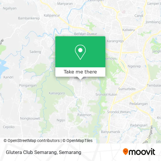 Glutera Club Semarang map