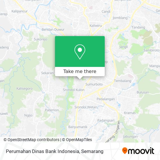 Perumahan Dinas Bank Indonesia map