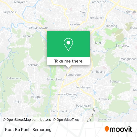 Kost Bu Kanti map