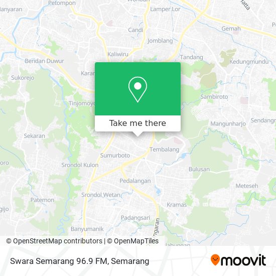 Swara Semarang 96.9 FM map