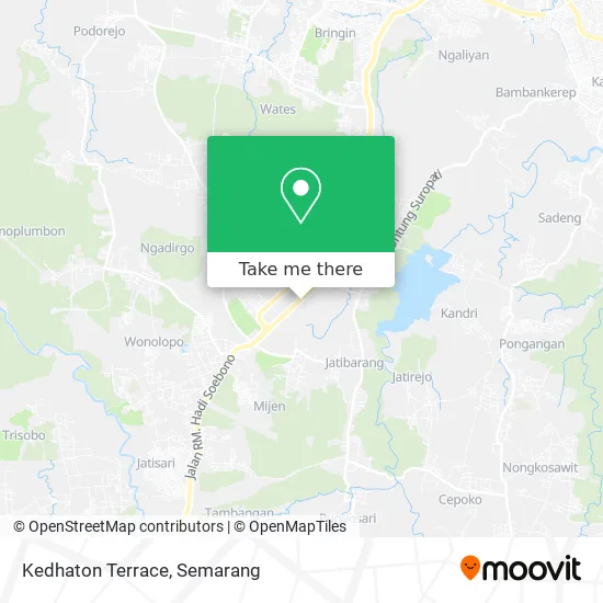 Kedhaton Terrace map