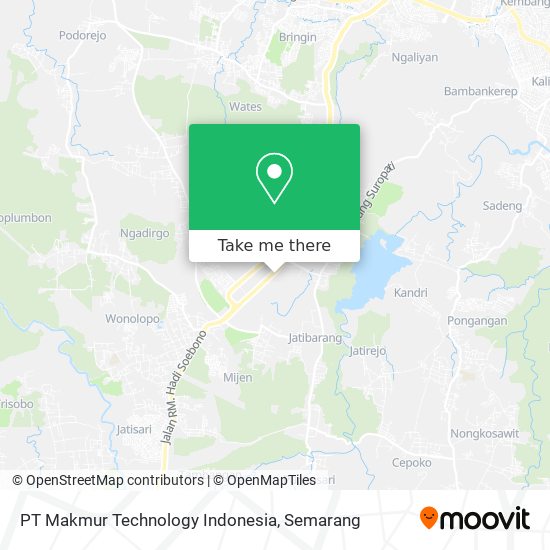 PT Makmur Technology Indonesia map