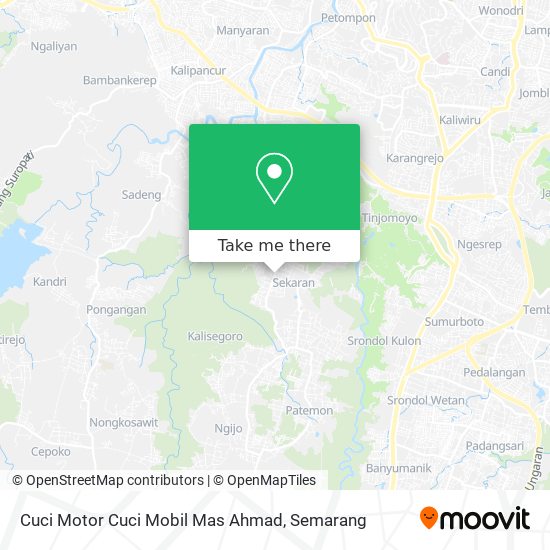 Cuci Motor Cuci Mobil Mas Ahmad map