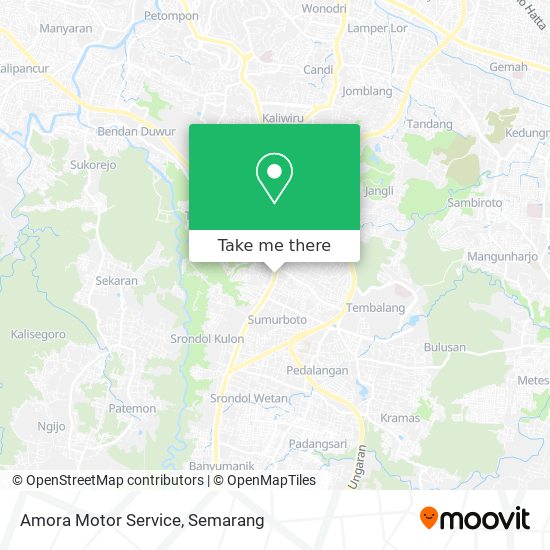 Amora Motor Service map