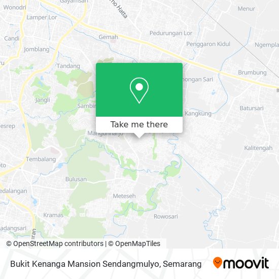 Bukit Kenanga Mansion Sendangmulyo map