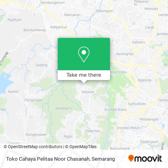 Toko Cahaya Pelitaa Noor Chasanah map