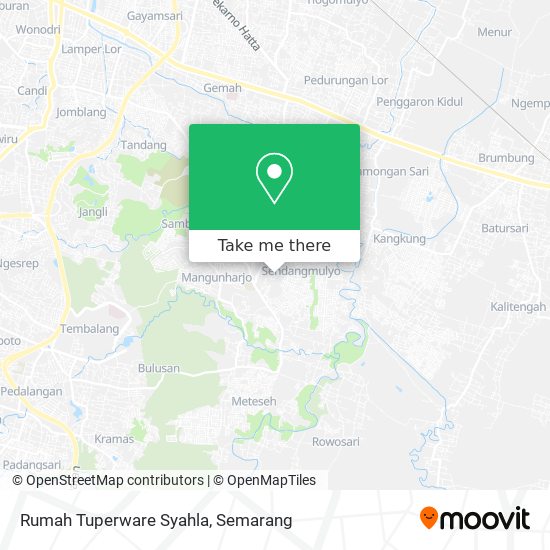 Rumah Tuperware Syahla map